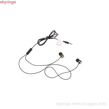 Unique Design In-ear Metal Stereo Earphones
